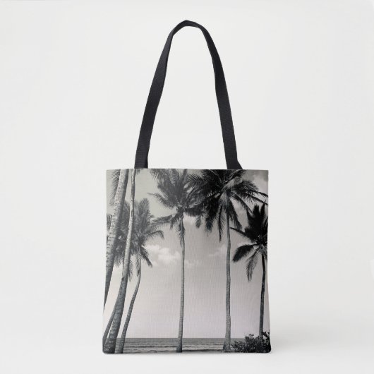 TROPISCHER PALMBAUM AM STRAND TASCHE (Vorderseite)
