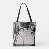 TROPISCHER PALMBAUM AM STRAND TASCHE (Rückseite)
