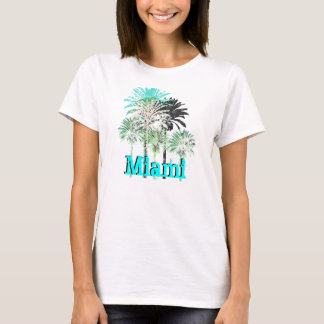 Tropischer Palmen T - Shirt