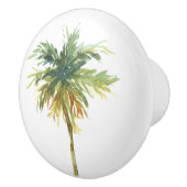 Tropischer Palmenbaum Keramikknauf (Rechts)