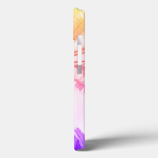 Tropischer Palmenhain Retro Neon 80er Jahre Sommer Case-Mate iPhone Hülle (Rückseite / Links)