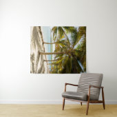 Tropischer Palmenstrand  Wandteppich (Beispiel (Horizontal))