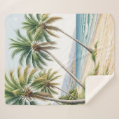 Tropischer Palmenwald Sherpadecke (Vorderseite (Horizontal))