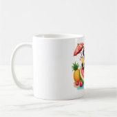 Tropischer Panda 🐼 Kiwi Float Sommer Tasse (Links)