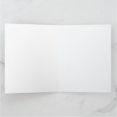 Tropischer Papagei-Frohe Festtage Weihnachten Karte (Innenseite)