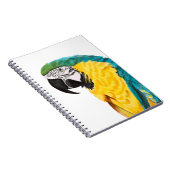 Tropischer Papagei Notizblock (Rechte Seite)