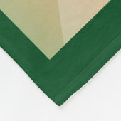 Tropischer Papagei Personalisierter Name oder Zita Fleecedecke (Ecke)