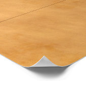 Tropischer Papagei und Anker Poster (Ecke)