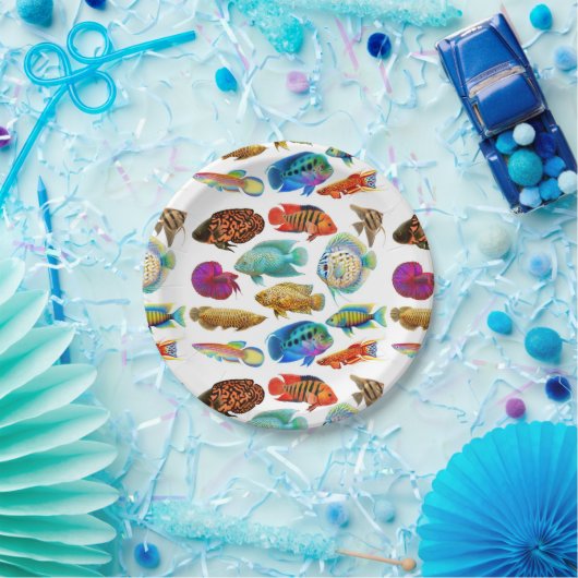 Tropischer Pappteller (Party)