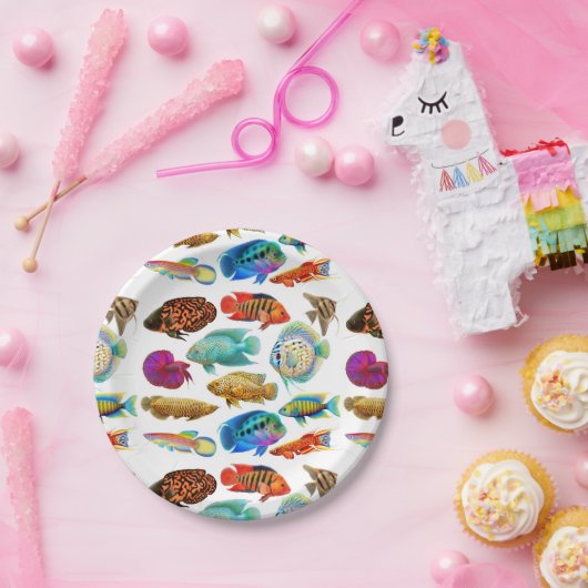 Tropischer Pappteller (Party)