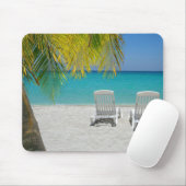 Tropischer Paradiesnichtstuer Mousepad (Mit Mouse)