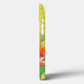 Tropischer Paradiesvogel der Blumen-| Case-Mate iPhone Hülle (Rückseite / Links)