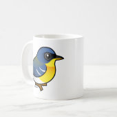 Tropischer Parula Kaffeetasse (Vorderseite Links)
