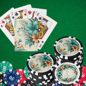 Tropischer Poker-Chip Pokerchips