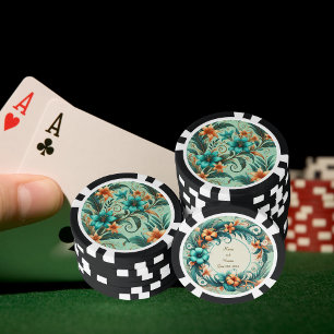 Tropischer Pokerchip Pokerchips