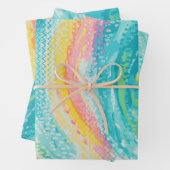 Tropischer Pool Träume Geschenkpapier Set (Beispiel)