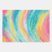 Tropischer Pool Träume Geschenkpapier Set (Vorderseite)