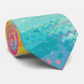Tropischer Pool Träume Krawatte (Gerollt)