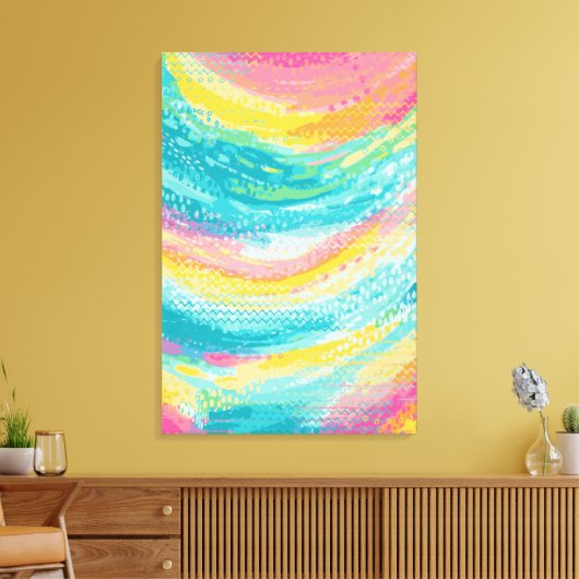 Tropischer Pool Träume Leinwanddruck (Insitu (Wohnzimmer))