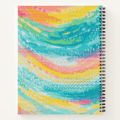 Tropischer Pool Träume Notizblock (Rückseite)