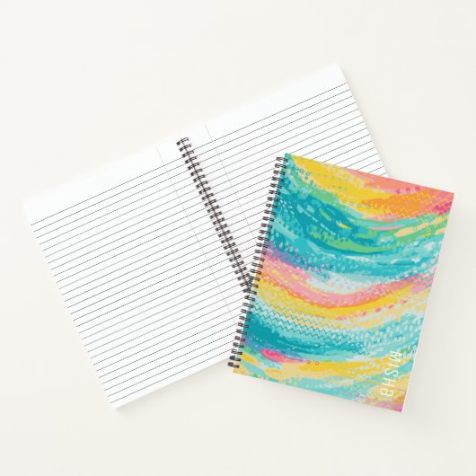 Tropischer Pool Träume Notizblock (Innenseite)