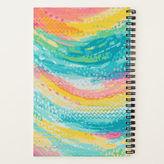 Tropischer Pool Träume Notizblock (Rückseite)