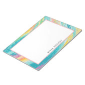 Tropischer Pool Träume Notizblock (angewinkelt)