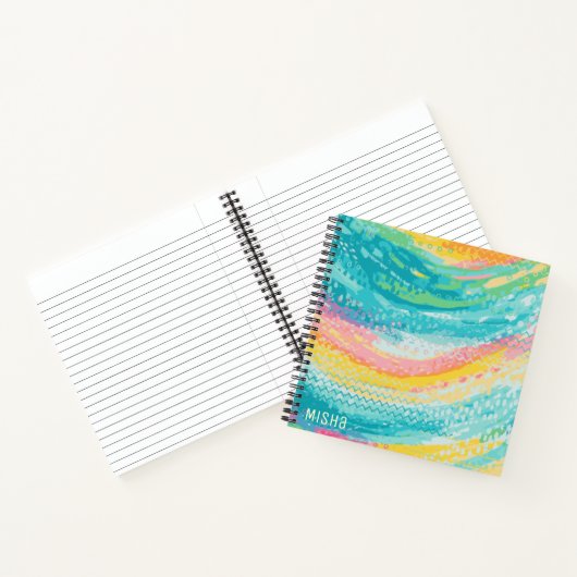 Tropischer Pool Träume Notizblock (Innenseite)