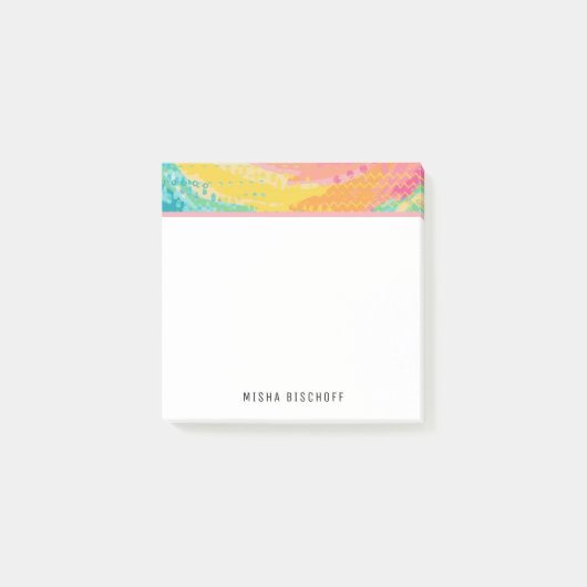 Tropischer Pool Träume Post-it Klebezettel (Vorderseite)