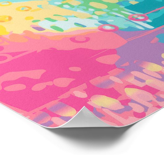 Tropischer Pool Träume Poster (Ecke)