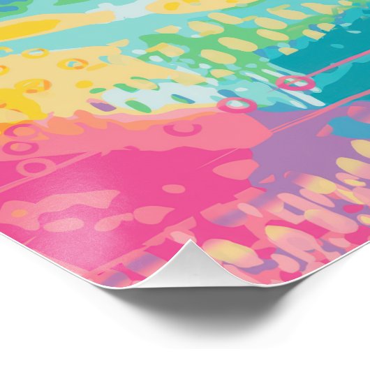 Tropischer Pool Träume Poster (Ecke)