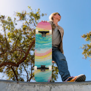 Tropischer Pool Träume Skateboard