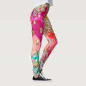 Tropischer Pop Mode Leggings (Rechts)