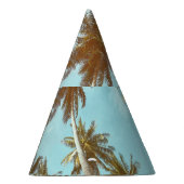 Tropischer Rahmen: Abstrakte Palmen Partyhütchen (Rechts)