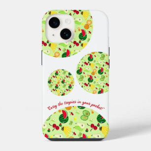 Tropischer Rausch iPhone 14 Hülle