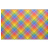 Tropischer Regenbogen-Gingham Stoff (Fat Quarter (45,7 x 55,9 cm))