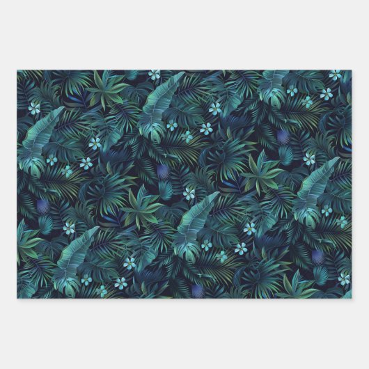 Tropischer Regenwald Geschenkpapier Set (Vorderseite 3)