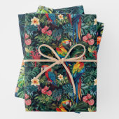 Tropischer Regenwald Geschenkpapier Set (Beispiel)