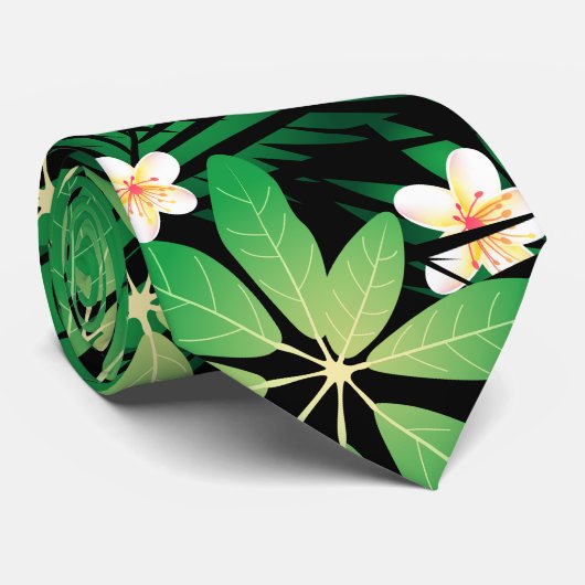 Tropischer Regenwald Krawatte (Gerollt)