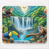 Tropischer Regenwald Mousepad (Vorne)