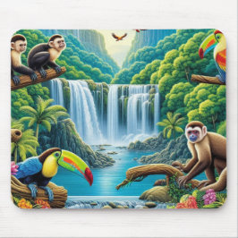 Tropischer Regenwald Mousepad