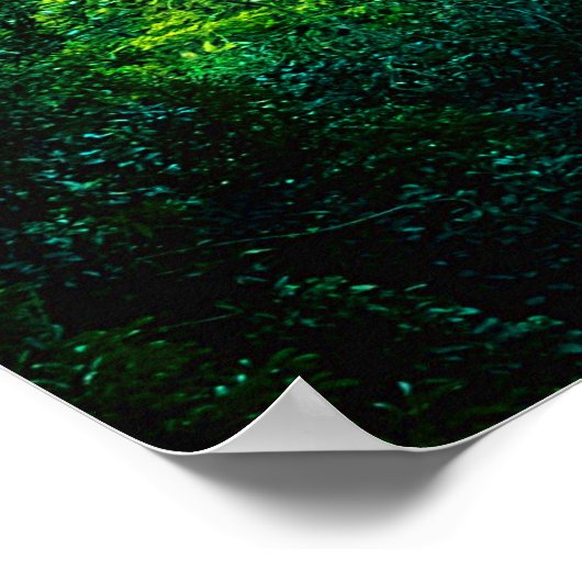 Tropischer Regenwald Poster (Ecke)