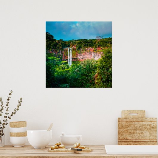 Tropischer Regenwald Poster (Küche)