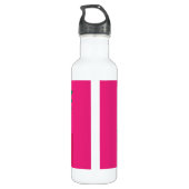 Tropischer Regenwald Toucan Edelstahlflasche (Rückseite)