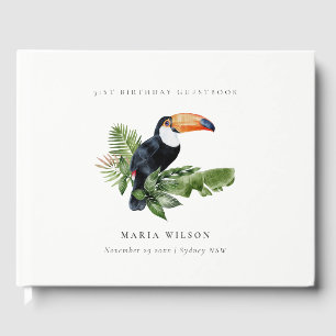 Tropischer Regenwald Toucan Fauna jedes Alter Gebu Gästebuch