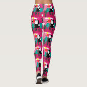 Tropischer Regenwald Toucan Leggings (Rückseite)