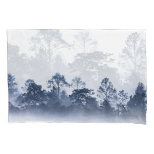 Tropischer Regenwald, unangenehme Silhouette, Thai Kissenbezug