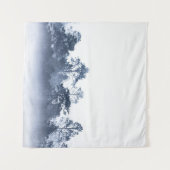 Tropischer Regenwald, unangenehme Silhouette, Thai Wandteppich (Vorderseite (Horizontal))