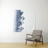 Tropischer Regenwald, unangenehme Silhouette, Thai Wandteppich (Beispiel (Horizontal))