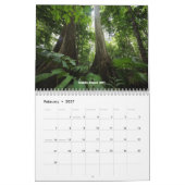 Tropischer Regenwaldkalender Kalender (Feb 2027)